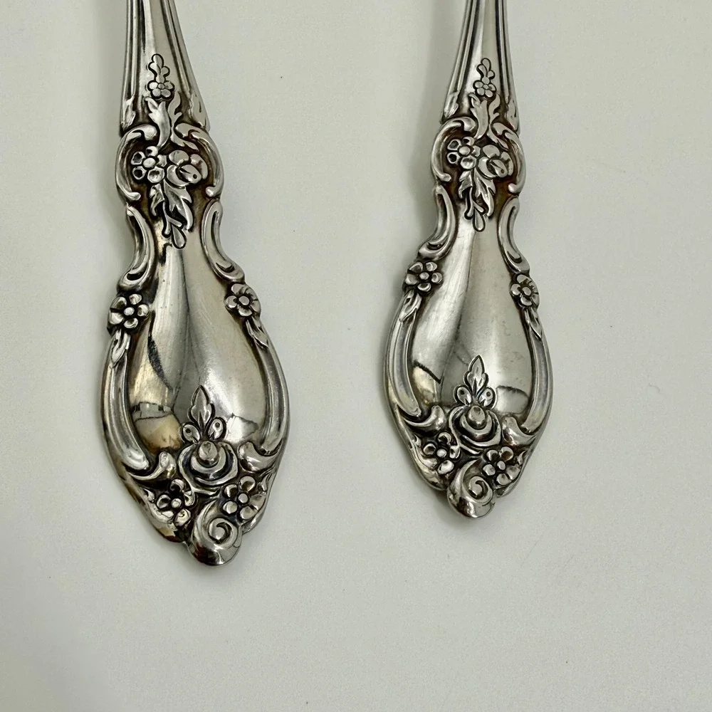 Oneida Louisiana Community Stainless Dinner Soup Table  Place‎ Spoons Lot of 2